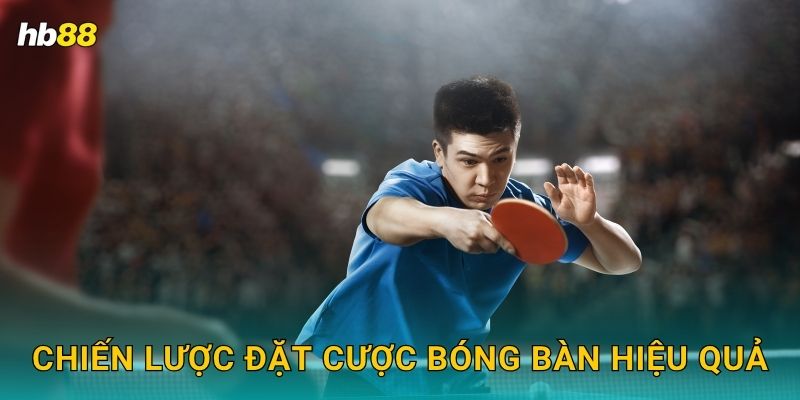 Chiến lược đặt cược Bóng bàn hiệu quả