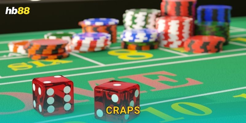 Craps hấp dẫn – Khám phá xúc xắc kiểu Mỹ tại Hb88