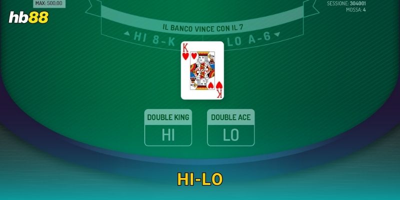 Hi-Lo nhịp nhanh – Thử vận may từng giây tại Hb88